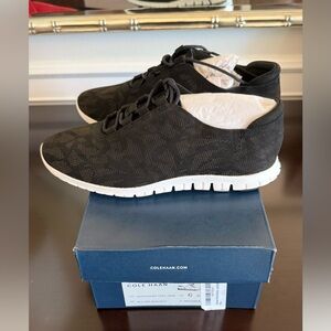 Cole Haan Women’s Zerogrand Perforated Nubuck Trainer Sneaker